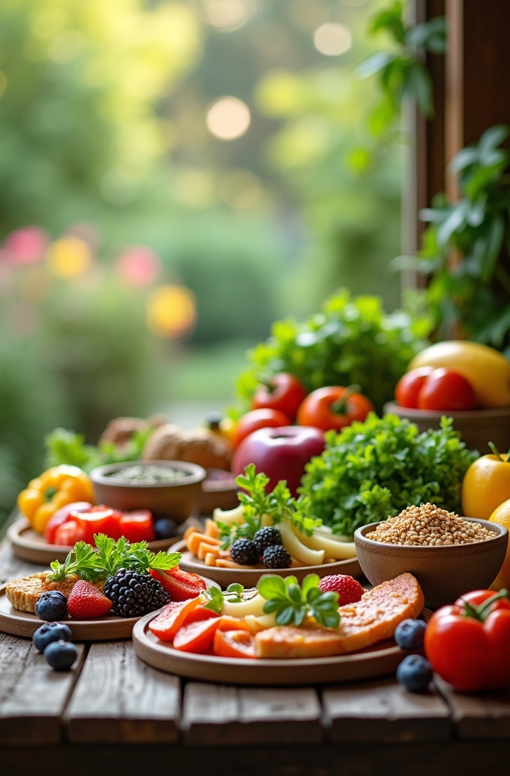 Skandinavisk madlavning med friske ingredienser